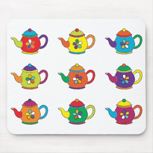 FARBENE TEAPOTS MOUSEPAD (Vorne)