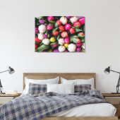FARBENE TULIPS LEINWANDDRUCK (Insitu (Schlafzimmer))