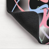 FARBENER ABSTRAKTER KREUZ MOUSEPAD (Ecke)