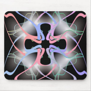 FARBENER ABSTRAKTER KREUZ MOUSEPAD