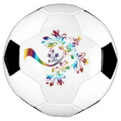 FARBENER BLUMENBAUM FUßBALL (Gedreht)