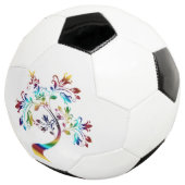 FARBENER BLUMENBAUM FUßBALL (Dreiviertel)