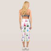 FARBENER GITARPATTER CAPRI LEGGINGS (Rückseite)