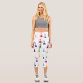 FARBENER GITARPATTER CAPRI LEGGINGS (Vorderseite)