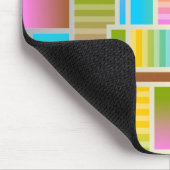 FARBENES ABSTRAKTES MUSTER MOUSEPAD (Ecke)