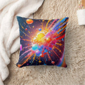 Farbenexplosion und Energieexplosion in Ihrer Zuha Kissen (Decke)