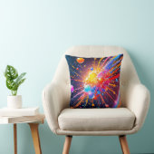 Farbenexplosion und Energieexplosion in Ihrer Zuha Kissen (Stuhl )