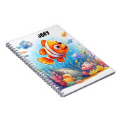 FARBENFANG SPIRALER NOTEBOOK. NOTIZBLOCK (Rechte Seite)