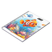 FARBENFANG SPIRALER NOTEBOOK. NOTIZBLOCK (Linke Seite)