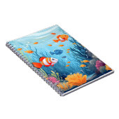 FARBENFANG SPIRALER NOTEBOOK. NOTIZBLOCK (Rechte Seite)