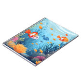 FARBENFANG SPIRALER NOTEBOOK. NOTIZBLOCK (Linke Seite)