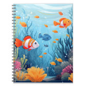 FARBENFANG SPIRALER NOTEBOOK. NOTIZBLOCK (Vorderseite)