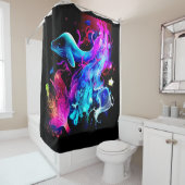 FARBENFANTASY SEA CREATURES SHOWER CURTAING DUSCHVORHANG (Beispiel)