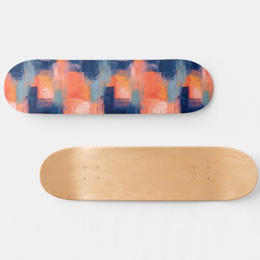 Farbenfarbe Skateboard (Horizontal)