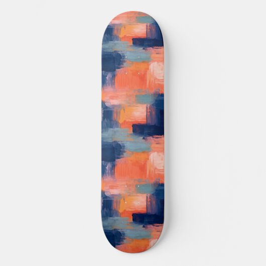 Farbenfarbe Skateboard (Vorderseite)
