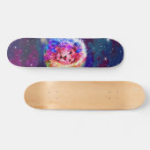 Farbenfarbener Löwenraum Skateboard (Horizontal)
