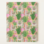 Farbenfarbenes Lama-Muster Planer (Rückseite)