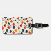 Farbenfarbenes Muster Gepäckanhänger (Vorderseite horizontal)