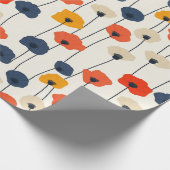 Farbenfarbenes Muster Geschenkpapier (Ecke)