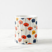 Farbenfarbenes Muster Kaffeetasse (Mittel)