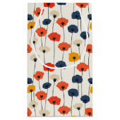 Farbenfarbenes Muster Kleine Geschenktüte (Rückseite)