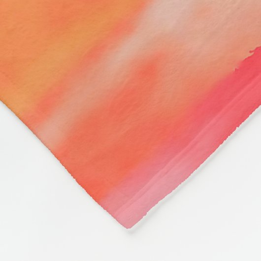 Farbenfarbenes vertikales Regenbogenmuster | Fleecedecke (Ecke)