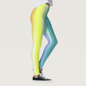 Farbenfarbenes vertikales Regenbogenmuster | Leggings (Rechts)