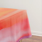 Farbenfarbenes vertikales Regenbogenmuster | Tischdecke (Beispiel)