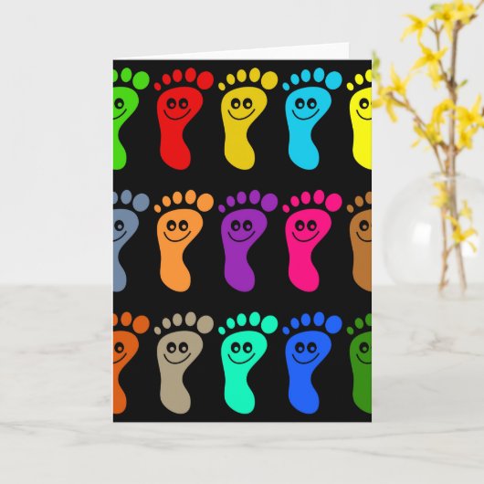 Farbenfilet Karte (Gelbe Blume)