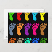 Farbenfilet Postkarte (Vorne/Hinten)