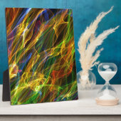 Farbenflames Fotoplatte (Seite)