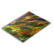 Farbenflames Notizblock (Linke Seite)