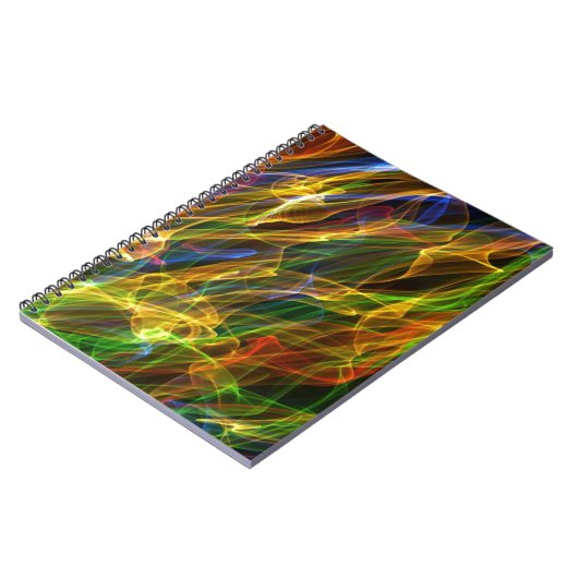 Farbenflames Notizblock (Linke Seite)