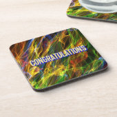 Farbenflames Untersetzer (Linke Seite)