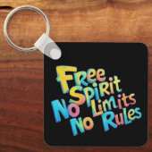 Farbenfreier Geist Schlüsselanhänger (Vorderseite)