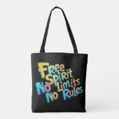 Farbenfreier Geist Tasche (Rückseite)