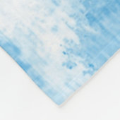 Farbenfreundlich, farblich glänzend. Schöne bemalt Fleecedecke (Ecke)