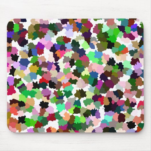 Farbenfreundliches, mehrfarbiges Muster Mousepad (Vorne)
