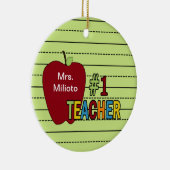 Farbenfroh #1 Lehrer Weihnachtsschmuck (Rechts)