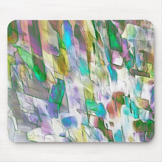 Farbenfroh abgenutzt, zerbrechlich zwischen matt u mousepad (Vorne)