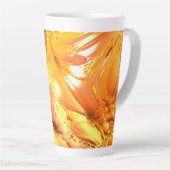 Farbenfroh Abstrakt - Fraktal - Späte Tasse D001 (Rechte Ecke)