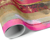 farbenfroh Abstrakt und Glitzer Geschenkpapier (Rolleneckpunkt)