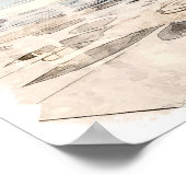 Farbenfroh Abu Dhabi VAE Denkmal Poster (Ecke)