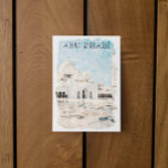 Farbenfroh Abu Dhabi VAE Denkmal Postkarte<br><div class="desc">Karo in dieser farbenfrohen und atemberaubenden Abu Dhabi Vereinigte Arabische Emirate Wasserfarbenreise-Postkarte und Souvenirs des beliebten Reiseziels mit den berühmten Wolkenkratzern und Sehenswürdigkeiten von Abu Dhabi. Eine phantastische Geschenkidee für Ihre Familie und jeden Touristen.</div>