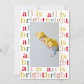 Farbenfroh alles ist das helle Muster mit Foto (Vorderseite)