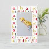 Farbenfroh alles ist das helle Muster mit Foto (Stehend Vorderseite)