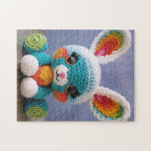 Farbenfroh Amigurumi Bunny | Adortable Rabbit Croc Puzzle (Horizontal)