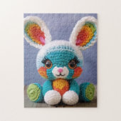 Farbenfroh Amigurumi Bunny | Adortable Rabbit Croc Puzzle (Vertikal)