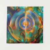 farbenfroh, anderweitig Abstrakt Wandteppich (Vorderseite (Horizontal))