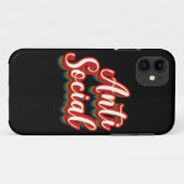 Farbenfroh antisozial Case-Mate iPhone hülle (Rückseite (Horizontal))